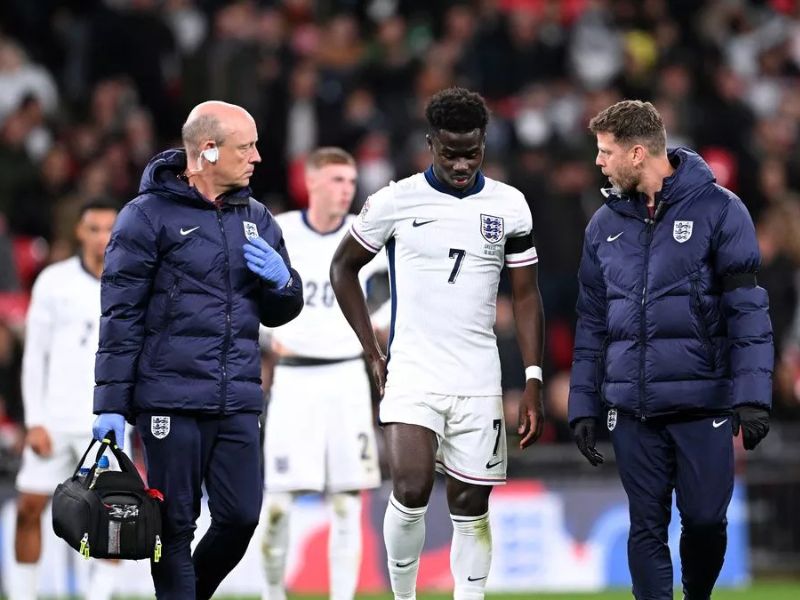 International Break Saka Injured, Arsenal Hit Again