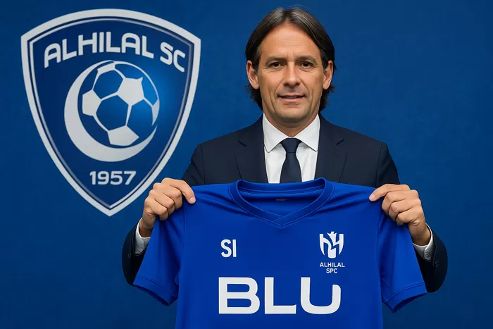 Inzaghi Becomes Al-Hilal Coach One Day After Leaving Inter